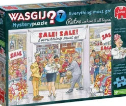 Jumbo 1000 Pieces*Wasgij Retro Mystery 7 Everything Must Go! - 1000 Piece Jigsaw Puzzle