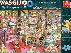 Jumbo 1000 Pieces*Wasgij Retro Mystery 5 Sunday Lunch! - 1000 Piece Jigsaw Puzzle