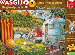 Jumbo 1000 Pieces*Wasgij Retro Original 7 Bear Necessities! - 1000 Piece Jigsaw Puzzle