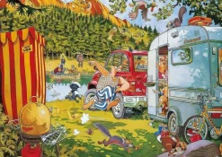 Jumbo 1000 Pieces*Wasgij Retro Original 7 Bear Necessities! - 1000 Piece Jigsaw Puzzle