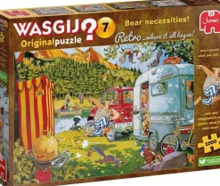 Jumbo 1000 Pieces*Wasgij Retro Original 7 Bear Necessities! - 1000 Piece Jigsaw Puzzle