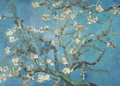 Wentworth 100 Pieces & Under* - Almond Blossom - Van Gogh - 40 Piece Wooden Jigsaw Puzzle