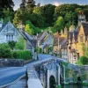 Wentworth 300 Pieces & Under* - Castle Combe Cotswolds - 250 Piece Wooden Jigsaw Puzzle
