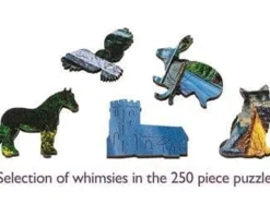 Wentworth 300 Pieces & Under* - Castle Combe Cotswolds - 250 Piece Wooden Jigsaw Puzzle