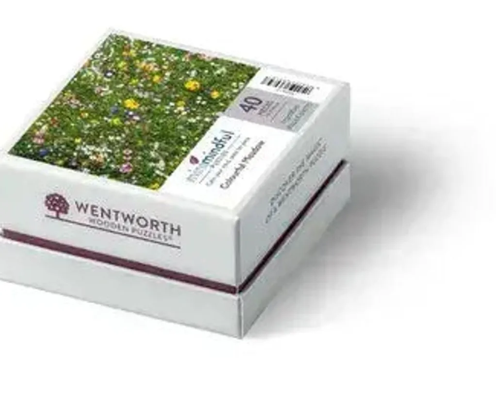 Wentworth 100 Pieces & Under* - Colourful Meadow - 40 Piece Wooden Jigsaw Puzzle