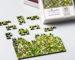 Wentworth 100 Pieces & Under* - Colourful Meadow - 40 Piece Wooden Jigsaw Puzzle