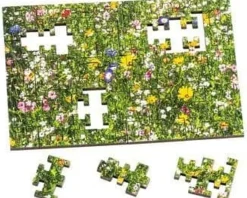 Wentworth 100 Pieces & Under* - Colourful Meadow - 40 Piece Wooden Jigsaw Puzzle