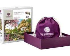 Wentworth 300 Pieces & Under* - Cottage Country Way - 250 Piece Wooden Jigsaw Puzzle