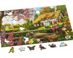 Wentworth 300 Pieces & Under* - Cottage Country Way - 250 Piece Wooden Jigsaw Puzzle