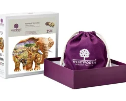 Wentworth 300 Pieces & Under* - Elephant Savanna - 250 Piece Wooden Jigsaw Puzzle