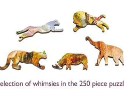 Wentworth 300 Pieces & Under* - Elephant Savanna - 250 Piece Wooden Jigsaw Puzzle