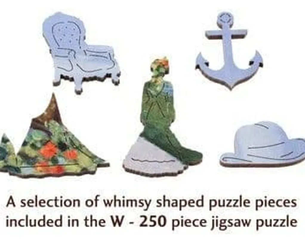 Wentworth 300 Pieces & Under* - Garden At Sainte-Adresse - 250 Piece Wooden Jigsaw Puzzle