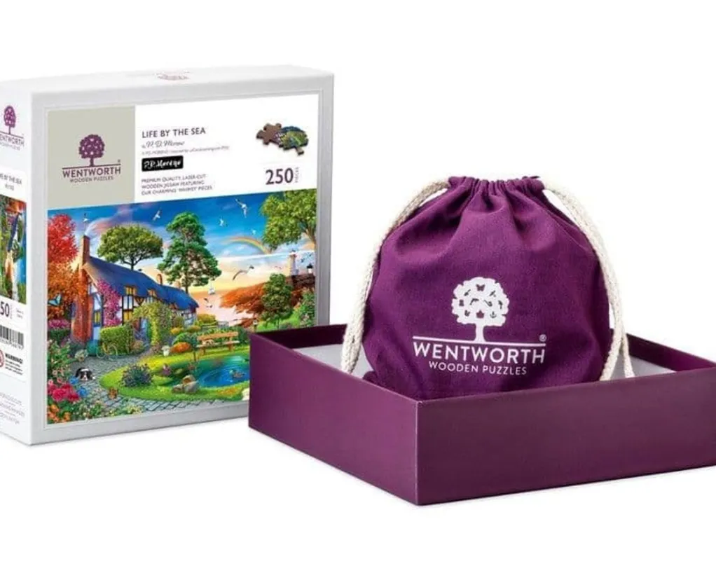 Wentworth 300 Pieces & Under* - Life By The Sea - 250 Piece Wooden Jigsaw Puzzle