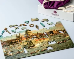 Wentworth 300 Pieces & Under* - London The Thames With View Of The City And St Pauls - 250 Piece Wooden Jigsaw Puzzle