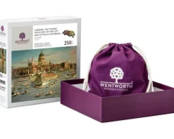 Wentworth 300 Pieces & Under* - London The Thames With View Of The City And St Pauls - 250 Piece Wooden Jigsaw Puzzle