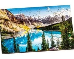 Wentworth 100 Pieces & Under* - Moraine Lake - 40 Piece Wooden Jigsaw Puzzle