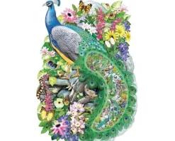 Wentworth 300 Pieces & Under* - Peacock Of India - 250 Piece Wooden Jigsaw Puzzle