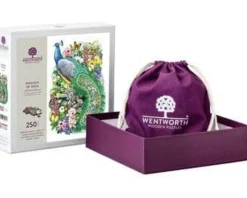 Wentworth 300 Pieces & Under* - Peacock Of India - 250 Piece Wooden Jigsaw Puzzle