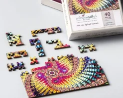 Wentworth 100 Pieces & Under* - Vortex Spiral Tunnel - 40 Piece Wooden Jigsaw Puzzle