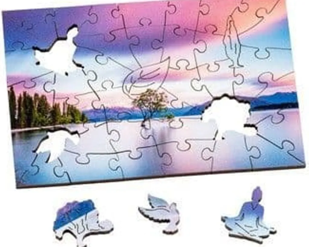 Wentworth 100 Pieces & Under* - Wanaka Tree - 40 Piece Wooden Jigsaw Puzzle