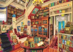 Wentworth 100 Pieces & Under* - Wish Upon A Bookshop - 40 Piece Wooden Jigsaw Puzzle