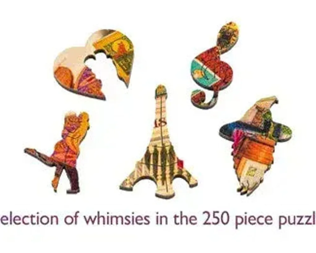 Wentworth 300 Pieces & Under* - Wish Upon A Bookshop - 250 Piece Wooden Jigsaw Puzzle