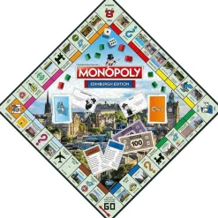 Winning Moves 1000 Pieces* - Edinburgh Monopoly Jigsaw - 1000 Piece Jigsaw Puzzle