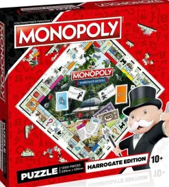 Winning Moves 1000 Pieces* - Harrogate Monopoly Jigsaw - 1000 Piece Jigsaw Puzzle