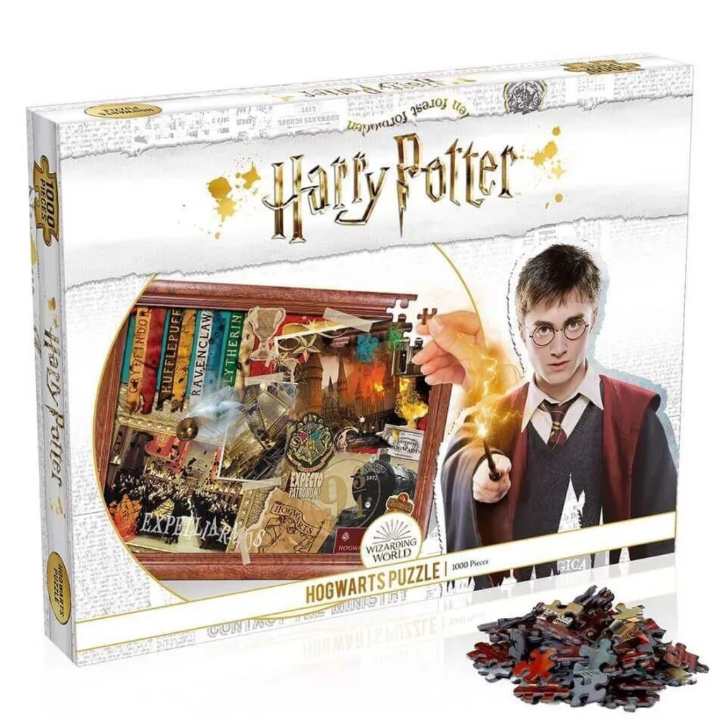 Winning Moves 1000 Pieces* - Harry Potter Hogwarts Collectors - 1000 Piece Jigsaw Puzzle
