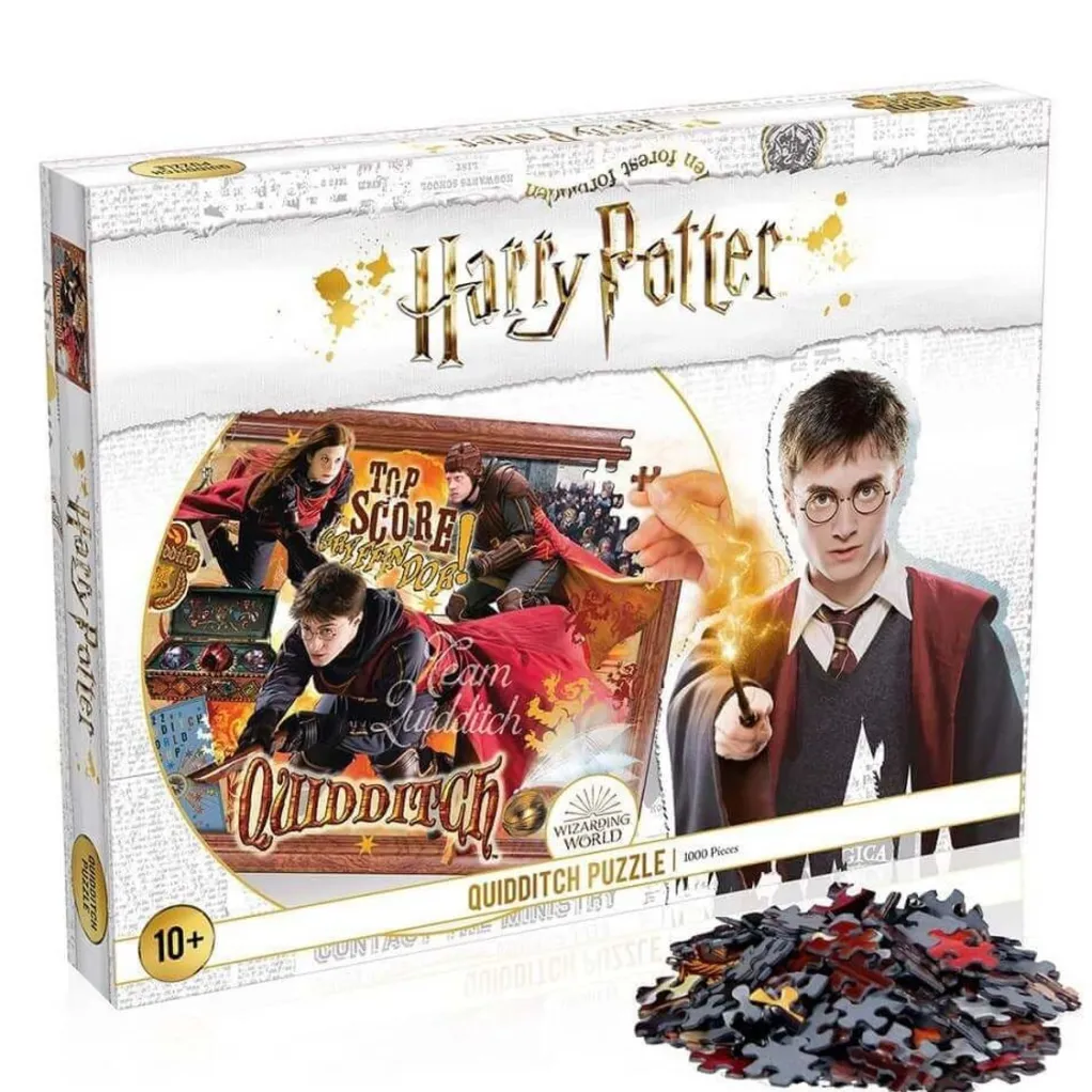 Winning Moves 1000 Pieces* - Harry Potter Quidditch - 1000 Piece Jigsaw Puzzle