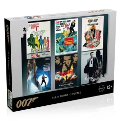 Winning Moves 1000 Pieces* - James Bond Puzzle Actor Debut Poster - 1000 Piece Jigsaw Puzzle