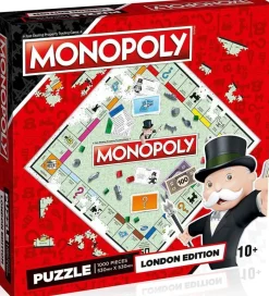 Winning Moves 1000 Pieces* - London Monopoly Jigsaw - 1000 Piece Jigsaw Puzzle