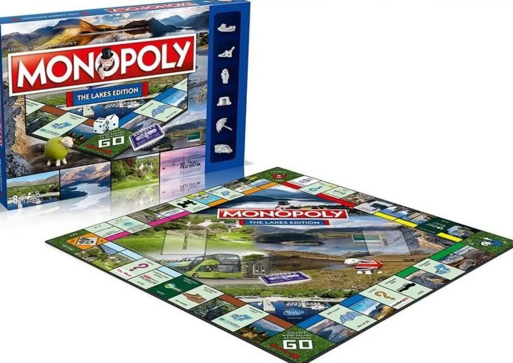 Winning Moves 1000 Pieces* - Monopoly - The Lakes Edition
