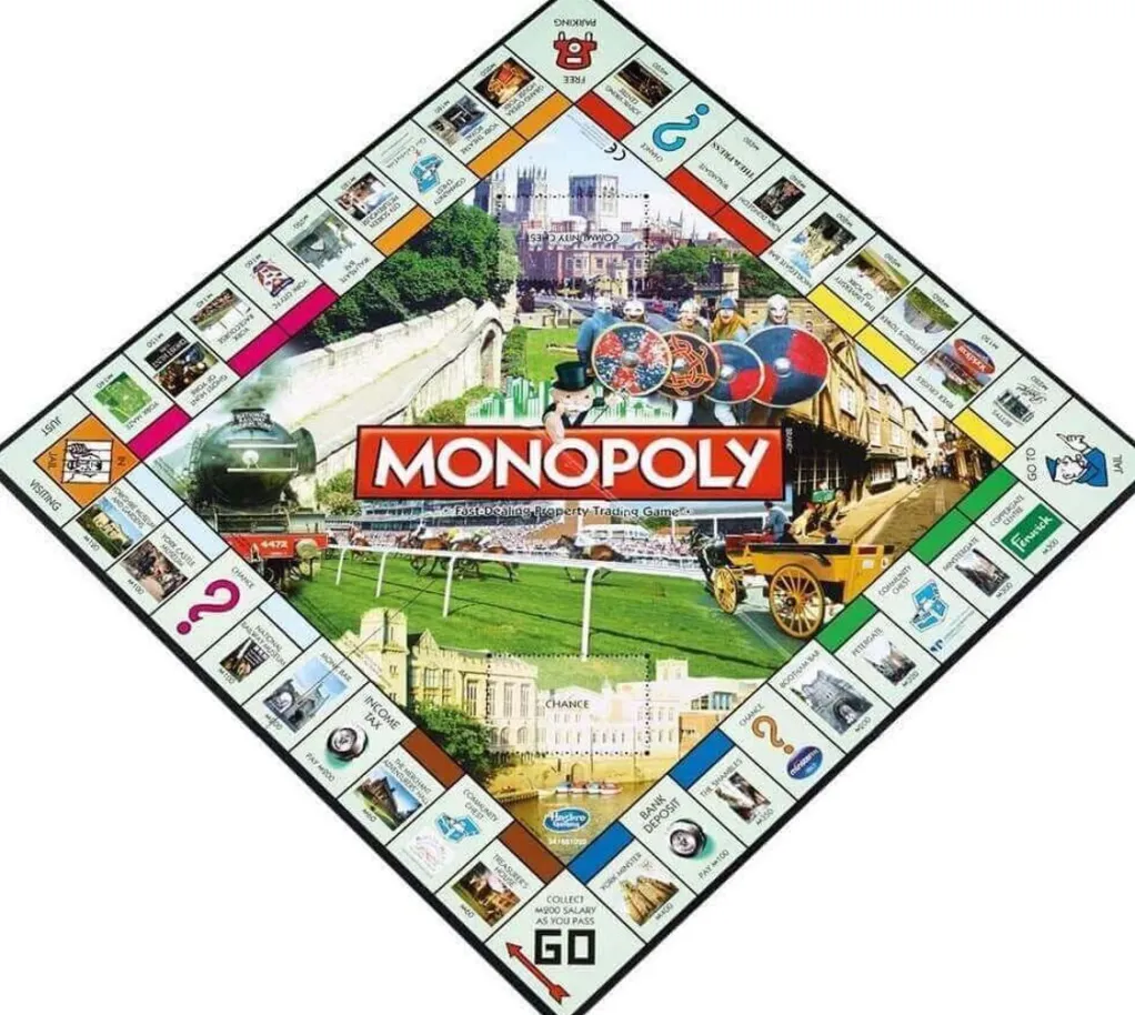 Winning Moves 1000 Pieces* - Monopoly - York Edition