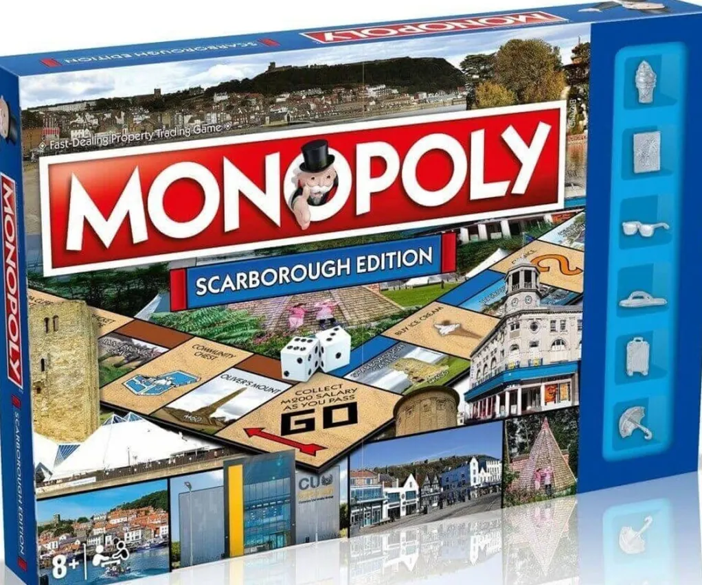 Winning Moves 1000 Pieces* - Monopoly - Scarborough Edition
