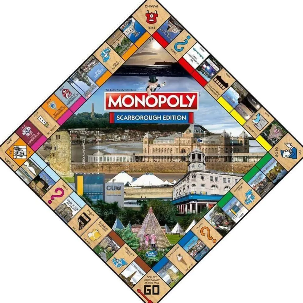 Winning Moves 1000 Pieces* - Monopoly - Scarborough Edition
