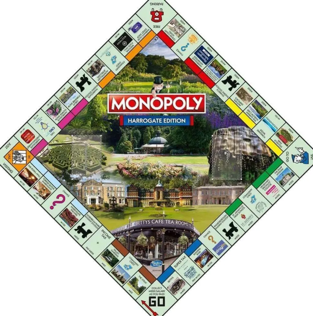 Winning Moves 1000 Pieces* - Monopoly - Harrogate Edition