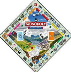Winning Moves 1000 Pieces* - The Lakes Monopoly Jigsaw - 1000 Piece Jigsaw Puzzle