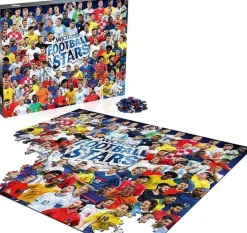 Winning Moves 1000 Pieces* - World Football Stars - 1000 Piece Jigsaw Puzzle